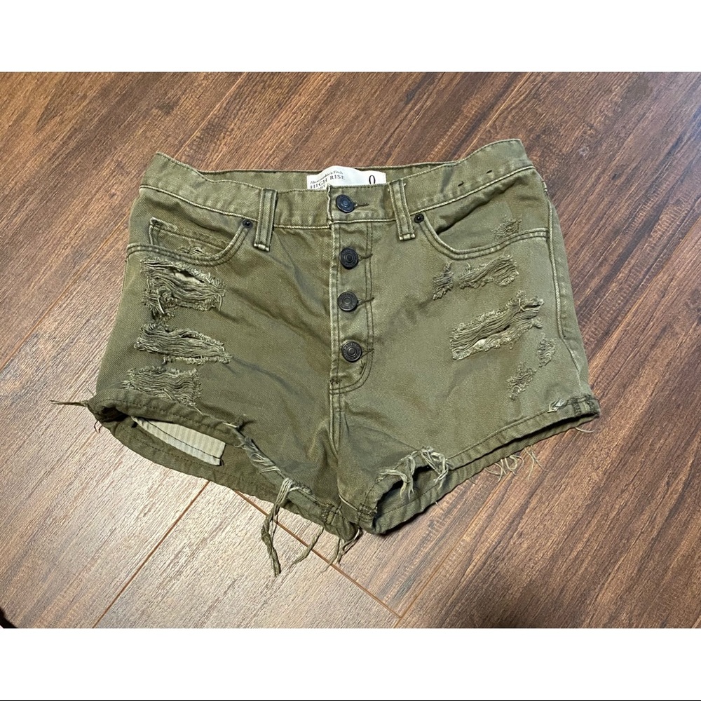 A&F High Rise Shorts
